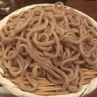自家製粉石臼挽きうどん 青空blue 本店 - ざるうどん大盛り アップ