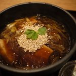 七弐八製麺 - お出汁です、この中には・・・