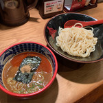 三田製麺所 - 辛つけ麺 小 240g ¥790