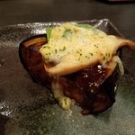 旬菜食彩かべや -  焼物：米茄子の味噌チーズ焼き