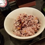 旬菜食彩かべや - 雑穀米