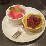 旬菜食彩かべや - デザート：水物