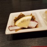 旬菜食彩かべや - もずくとタコの酢物