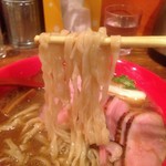 麺屋 Somie's - 鴨ラーメンの麺