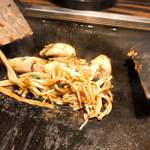 お好み焼き えん - 牡蠣バター