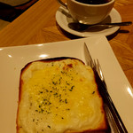 フェブラリーカフェ - クロックムッシュ＆アメリカーノ