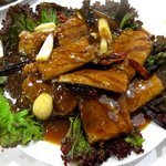 本格中華料理　稲香村 - 太刀魚の醤油煮込み