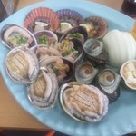 新島水産 - 海鮮焼セット　一人前3000円