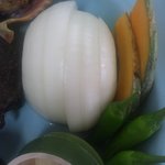 新島水産 - 焼野菜　メインは玉ねぎか？