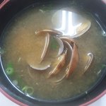 新島水産 - アサリの味噌汁