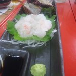 新島水産 - 伊勢海老刺身　別アングル