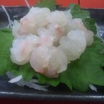 新島水産 - 伊勢海老刺身　アップ