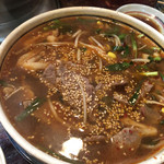 スタミナ苑 - ユッケジャンスープ、とにかくボリューミー！