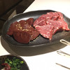 真ちゃん - 料理写真:牛レバーと羊の厚切り肩ロース