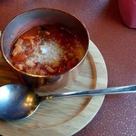ビーフクラブ ノエル - セットのスープ