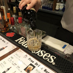 横浜スタイル　カクテル＆ワインBAR　グラン・カーヴ - 飲み放題は白ワイン、梅酒、スパークリングワインはカヴァ ラ ロスカ ブリュット、ジャックダニエルのハイボール、ラム･カンパリ･グレープフルーツJのカクテルと色々☆彡 特に赤ワイン美味しかったなぁ♪