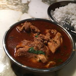 サンバレーホテル - チキンカレー