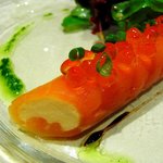 レストラン コートドール - タスマニア産サーモンのお菓子仕立て