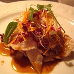 コムシコムサ - 白金豚のシャブシャブ風アーモンドソース