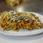 Okonomiyaki Sakura - ☆玉子が絡んで美味(#^.^#)☆