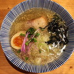 Pyua Supuramen Shizuku - 塩ラーメン750円