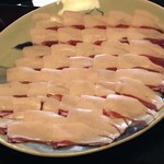 比良山荘 - これも美しい猪肉