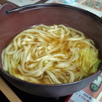 めんくいくん - 鶏団子鍋焼きうどん