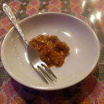 ロイヤル ナン カレー - サービスの辛さ追加用唐辛子ピクルス