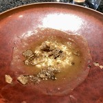 イチリン ハナレ - 焼きフカヒレからの雑炊 黒トリュフがけ3