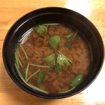 鰻はし本 - 赤出汁