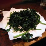 波浮港 - 明日葉の素揚げ