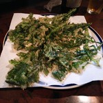 波浮港 - 天ぷら　春菊