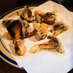 波浮港 - 天ぷら　ひらたけ