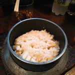 波浮港 - つぶ貝の釜飯