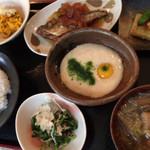 ごはんや麦 - 麦とろ定食