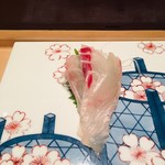 寿司 うち田 - 鯛、鮃、九重