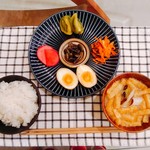 カフェ ユキリ - お皿のおかずは日によって変わるようです。