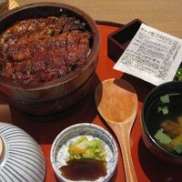 しら河 浄心本店 - 上ひつまぶし　1,680円、きも吸い　　　　210円