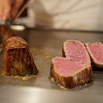 秋田牛鉄板焼 銀座五明 - 