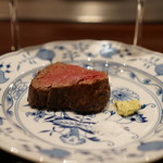 秋田牛鉄板焼 銀座五明 - 特選秋田牛 五明焼き