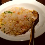 上海華龍 - 【2018.12.14(金)】日替わりランチ①の五目チャーハン