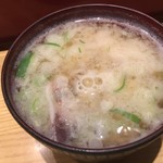 いきいき亭 - 味噌汁(あら)