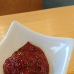 秋田の中華そば shin - 自家製辛味50円