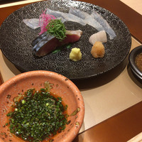 寿司と日本料理 銀座 一 - 〆鯖とひらめ