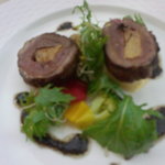 ベル･エポック - ヴュルゴーかものフォアグラ詰め燻製、トリュフ風味