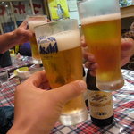 カレーの店 マボロシ - 【2011.10　再訪】　祭りの後？のカンパイ！