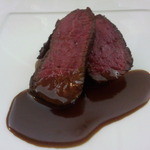 ベル･エポック - オイルにつけてエージングしたエゾシかのロティー。俺の野生がよみがえるうううっ！