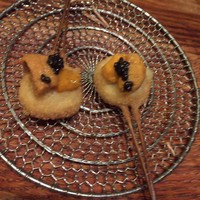 串揚げキッチン だん 十三店 - 子持ち昆布ウニキャビアのせ