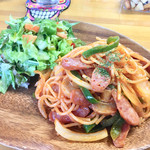 ナチュラルボーンスタイル - 「ナポリタン」と「7種の野菜サラダ」♫