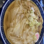 二代目高橋商店 - 限定20食ワンタン麺780円